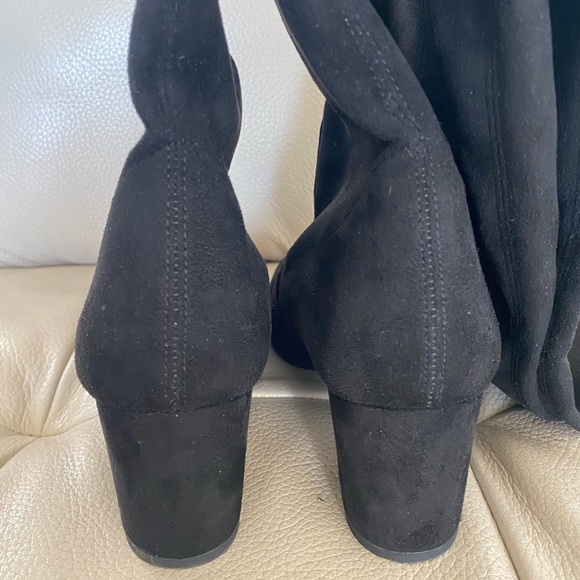 Stuart Weitzman Suede Over The Knee Boots - Picture 8 of 12
